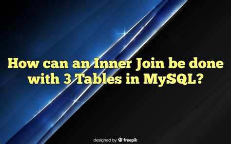 Image result for How to Do a 3 Table Join MySQL