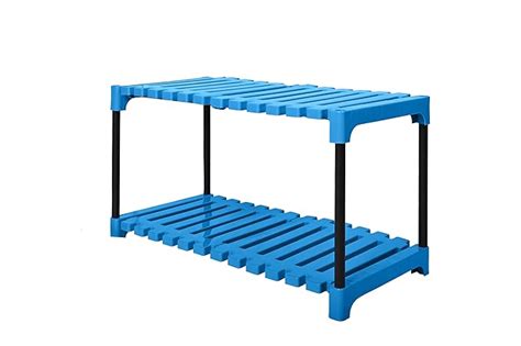 Keeva Multipurpose Plastic & Metal Storage Rack for Shoes Stand, Kids