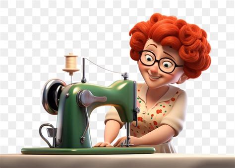 Sewing Machine Cartoon 的图像结果