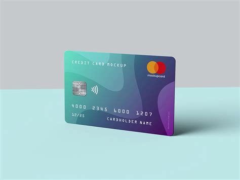 时尚高端高品质的逼真质感VIP卡银行卡芯片卡信用卡会员卡设计VI样机展示模型mockups - 云瑞设计