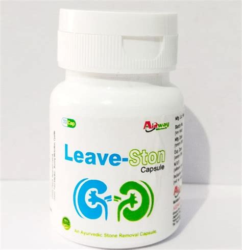 Leave Stone - Stone Removal Capsules - Aidway Biotech