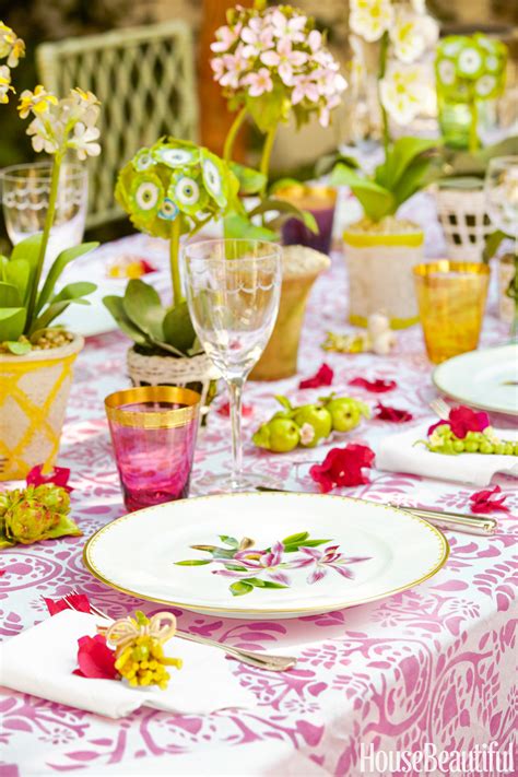 25 Beautiful Spring Table Setting Ideas - Stylish Spring Centerpieces