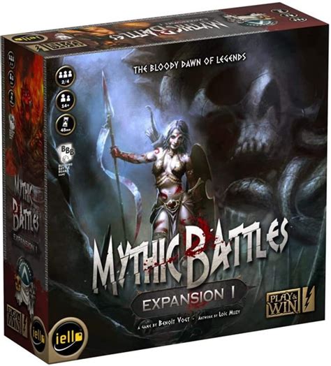 Buy IELLO Mythic Battles: Heroes Bloody Dawn Board Game Online at ...