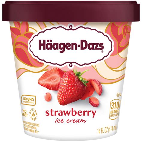 Haagen-Dazs Ice Cream, Strawberry-Hero