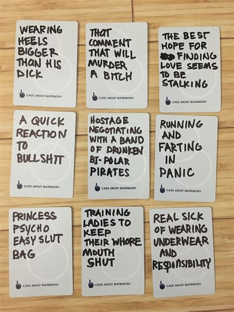 Cards Against Humanity Make Your Own Ideas / Awesome ideas for black ...