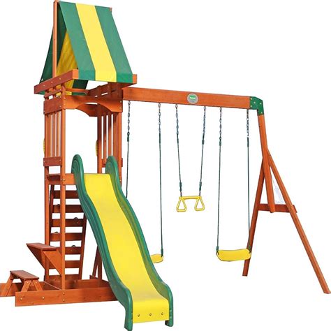Backyard Discovery Sunnydale Wooden Play Tower — Toycra