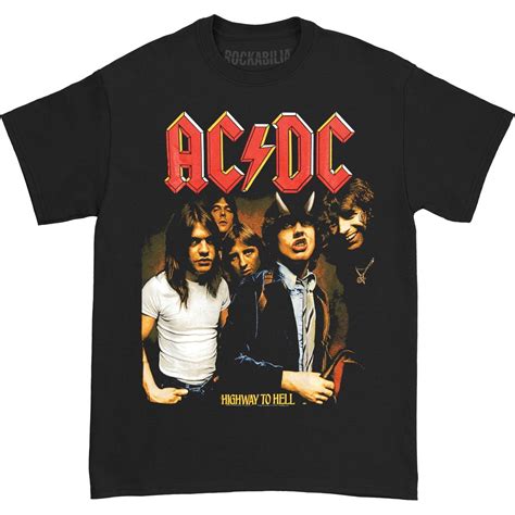 ACDC - AC/DC Men's Highway To Hell T-shirt Black - Walmart.com ...