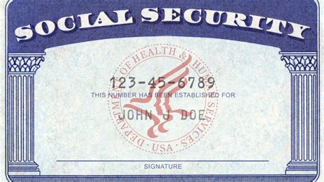 Blank Social Security Card Template - Mightyprintingdeals.com