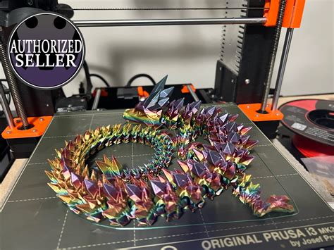 3D Printed Articulated Flexi Crystal Dragon Crystal Wing - Etsy Canada