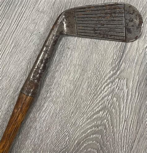 Antique MITRE Hendry Bishop Hickory Wood Golf Club/ Scotland #4 ...