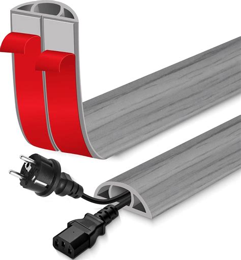Amazon.com: Floor Cord Cover for Wires on Floor Self Adhesive Cord ...