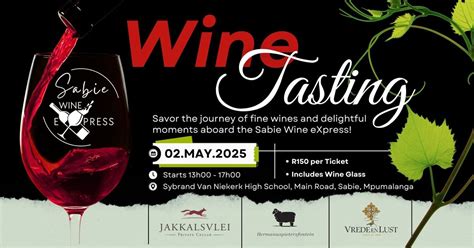 Sabie Wine eXpress - Wine Tasting, Sybrand van Niekerk, White River, 2 ...