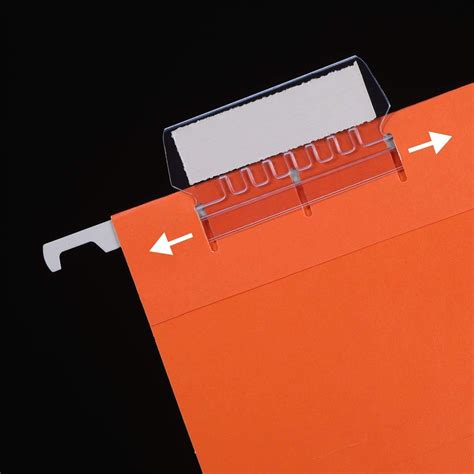 120 Sets Hanging Folder Tabs and Inserts for Quick Identification of ...