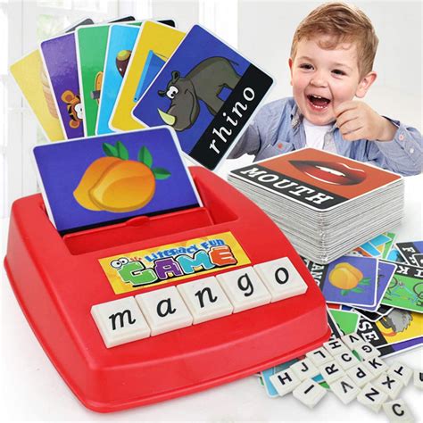 Buy Alphabet Letter Word Spelling Game for Kids Spell Words Board Game ...