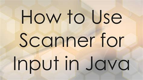 Image result for How to Take Input From User in Java Using Scanner