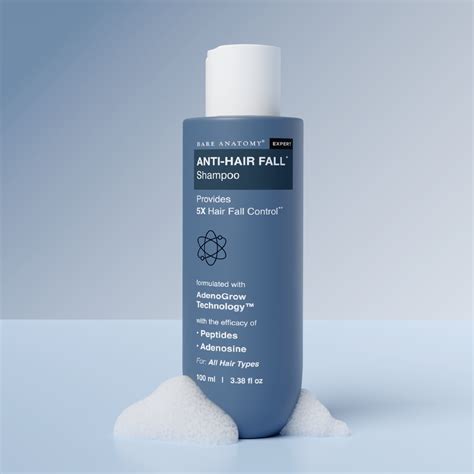 Anti Hair fall Shampoo for Hair Fall control & Thinning | Bare Anatomy ...