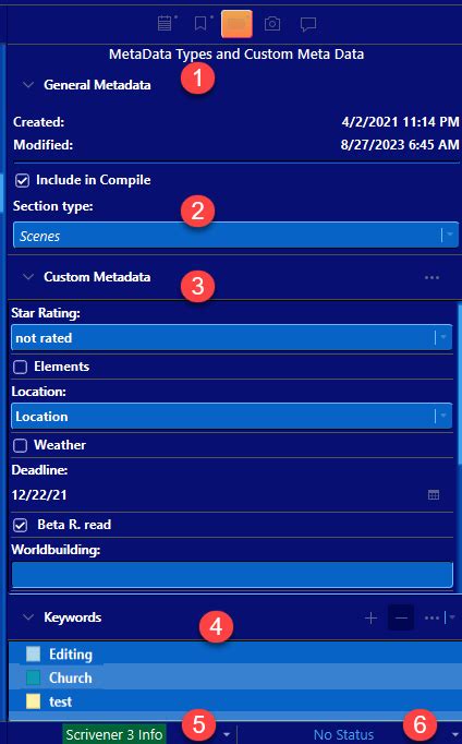Metadata File Format 的图像结果