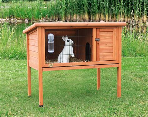 How to Build a DIY Rabbit Hutches in Four Easy Steps | Outdoor rabbit ...