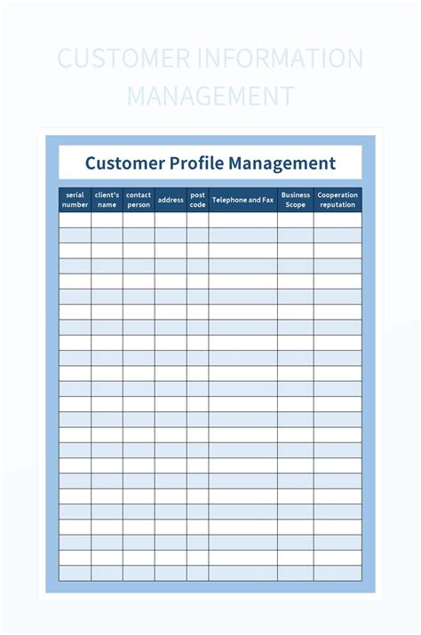 Customer Information 的图像结果