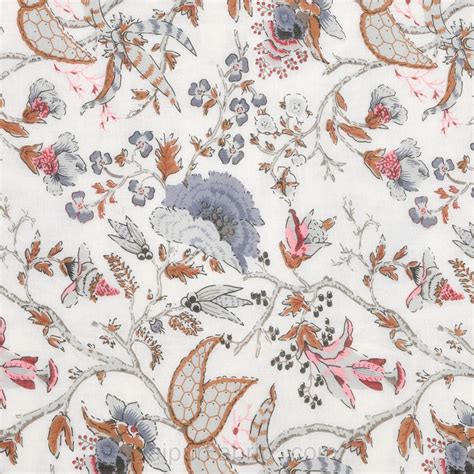 Floral Garden Pinkish Double Bed Dohar Blanket – JaipurFabric®