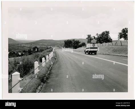 U.S. Route 20. Original caption: U.S. Highway #20 at State Line of New ...