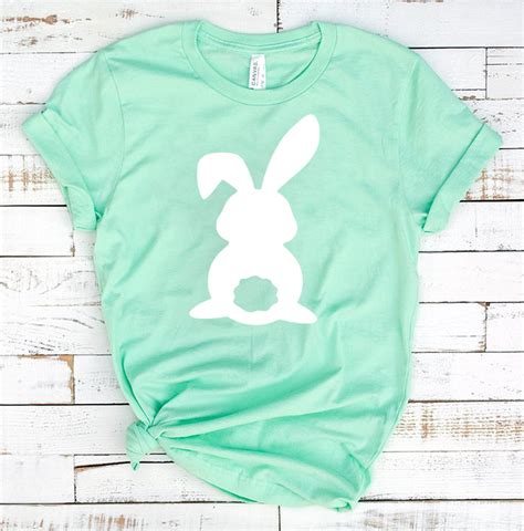Easter Shirt For Women, Easter Bunny Tee, Bunny Graphic tshirt, Easter ...