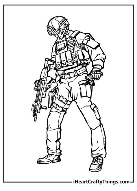 15+ Military Coloring Pages (100% Free Printables)