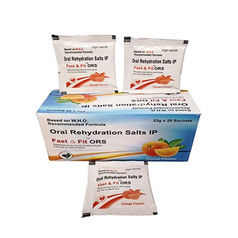 Fast and fit ors - Oral Rehydration Salts IP - Human Biolife India Pvt. Ltd
