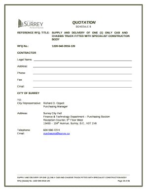 REFERENCE RFQ Doc Template | pdfFiller