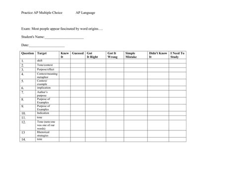 Image result for AP Language Question Examples