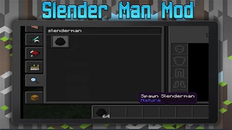 Image result for Slender Man Minecraft Mod
