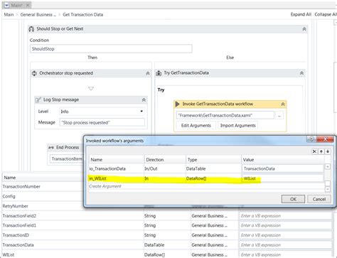 Image result for UiPath Get Transaction Item From Queue Reframework