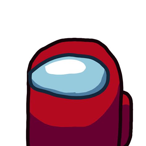 Red Among Us PNG Transparent Images