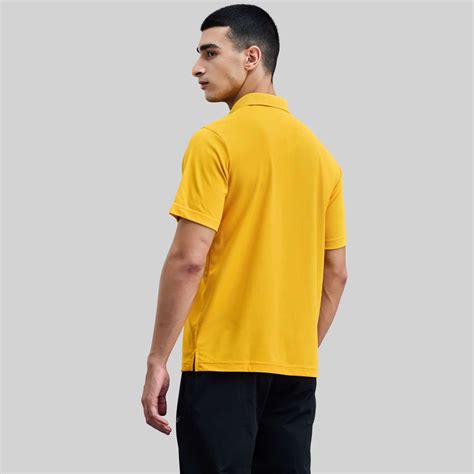 Official CSK Mens Polo T-shirt - Yellow
