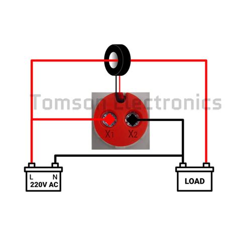 AC 50-500V 0-100A Square Digital LED Voltmeter Ammeter – Tomson Electronics