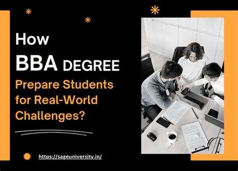 How BBA degree Prepare Students for Real-World Challenges?