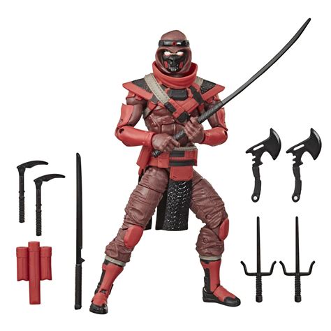 Hasbro G I Joe Classified Series Red Ninja Action Figure | Desertcart ...