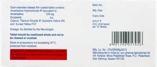 Parkitidin 129 Mg Tablet Er 10 - Uses, Side Effects, Dosage, Price ...