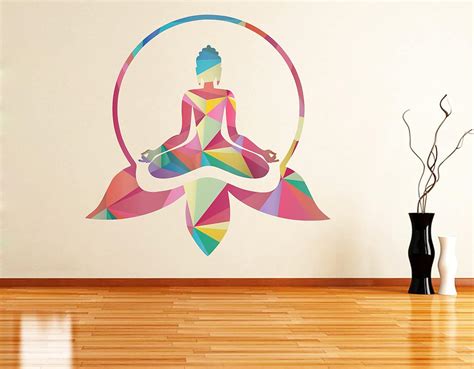 Buddha Wall Sticker : Amazon.in: Home & Kitchen