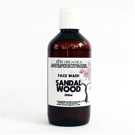 Sandalwood Face Wash – Bon Organics