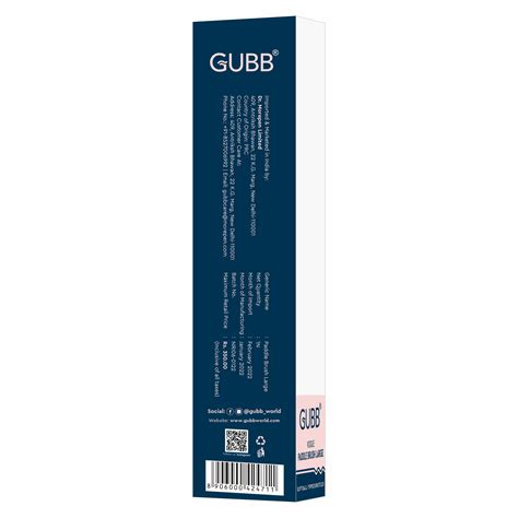 Buy GUBB Paddle Hair Brush large Vogue Range Online at Best Price in ...
