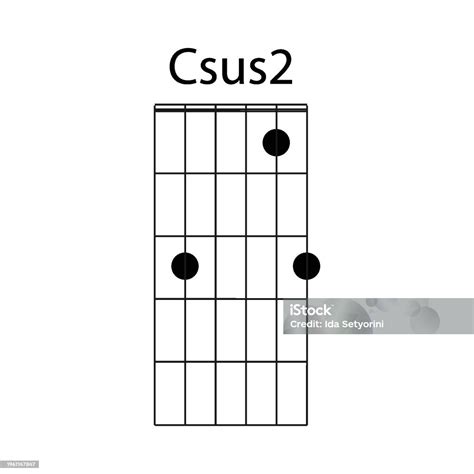 Csus2 Guitar Chord Icon Stock Illustration - Download Image Now ...