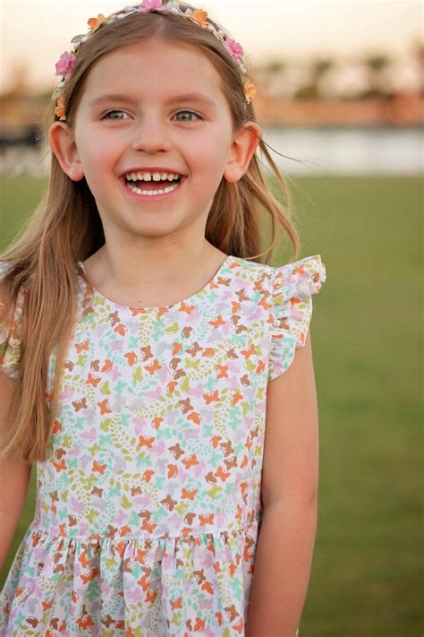Buy Vintage Grace PDF Sewing Pattern Girls Flutter Dress Online in ...