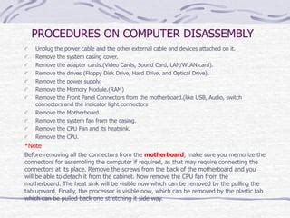 Image result for Disassembling System Unit