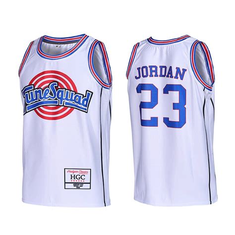 Michael Jordan Jersey Space Jam Edition Tune Squad Basketball Vintage ...
