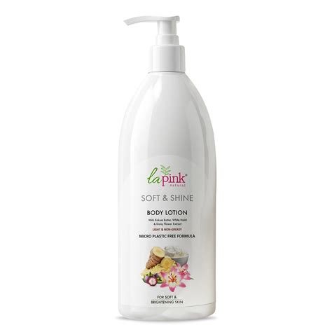 Soft & Shine Body Lotion with Kokum Butter, White Haldi & Daisy Flower ...