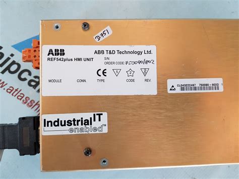 ABB REF542PLUS HMI UNIT – Atlas Shipcare Services