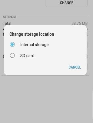 Image result for Internal Storage Full Android S8