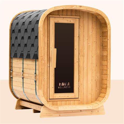 Retreat 2 Person Outdoor Infrared Sauna | Free Delivery from Kiva Wellness