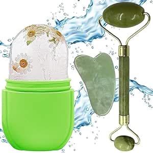 Face Massager For Women Reusable Silicon Ice Cube Roller Massage And ...